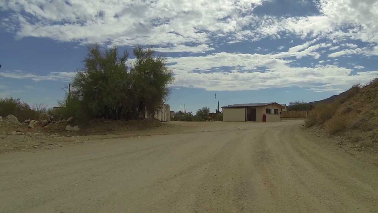 Sterling Road drive to Usery Mountain Shooting Range, Mesa, Arizona, 4