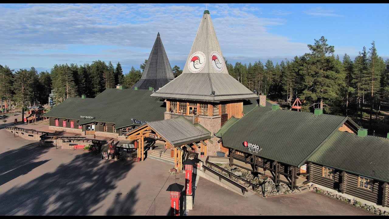 Arctic Circle destinations in Lapland Finland : Finnish Lapland -  Santatelevision