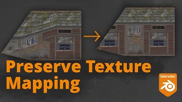 Blender - Move Vertices and Geometry Without Stretching UV Textures