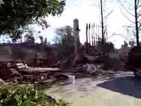 Homes destroyed by the Witch Fire in San Diego - YouTube