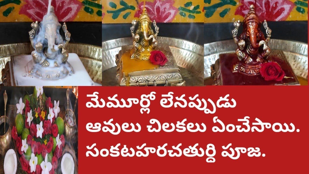 మేముఊర్లోలేనప్పుడు ఆవులు చిలకలుఏంచేసాయి|ఊర్నించి రాగానే మొదటిపూజ|సంకటహరచతుర్ధికి గణపతికి విశేష పూజ|
