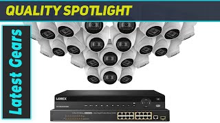 Lorex Fusion 32-Channel 4K NVR System with Listen-In Audio - Best Surveillance Setup for