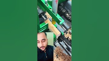Wood handle production cutting process- Good tools and machinery make work easy