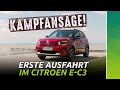 Wie Citroen mit dem e-C3 den Konkurrenten die Show stiehlt...