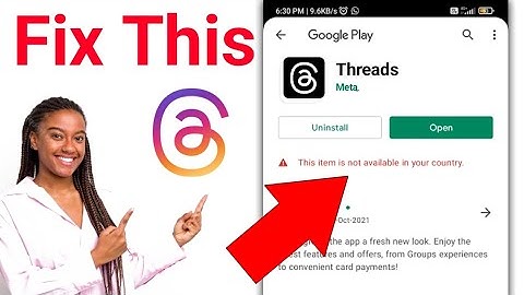 *Fix Threads App Not Available in your Country 2023 | Fix Threads Apps not available in your country