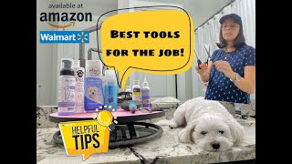 AT HOME DOG GROOMING ESSENTIALS! by Taty’s Lifestyle 847 views 3 years ago 7 minutes, 16 seconds