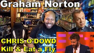 STEVE CARELL, KRISTEN WIIG & CHRIS O'DOWD Kill & Eat a Fly?! The Graham Norton Show on BBC  Reaction