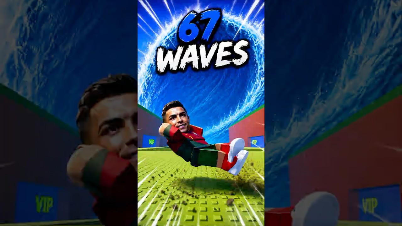 RONALDO BECOMES PRO 🌊😱