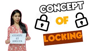 Concept of locking in Database Management System