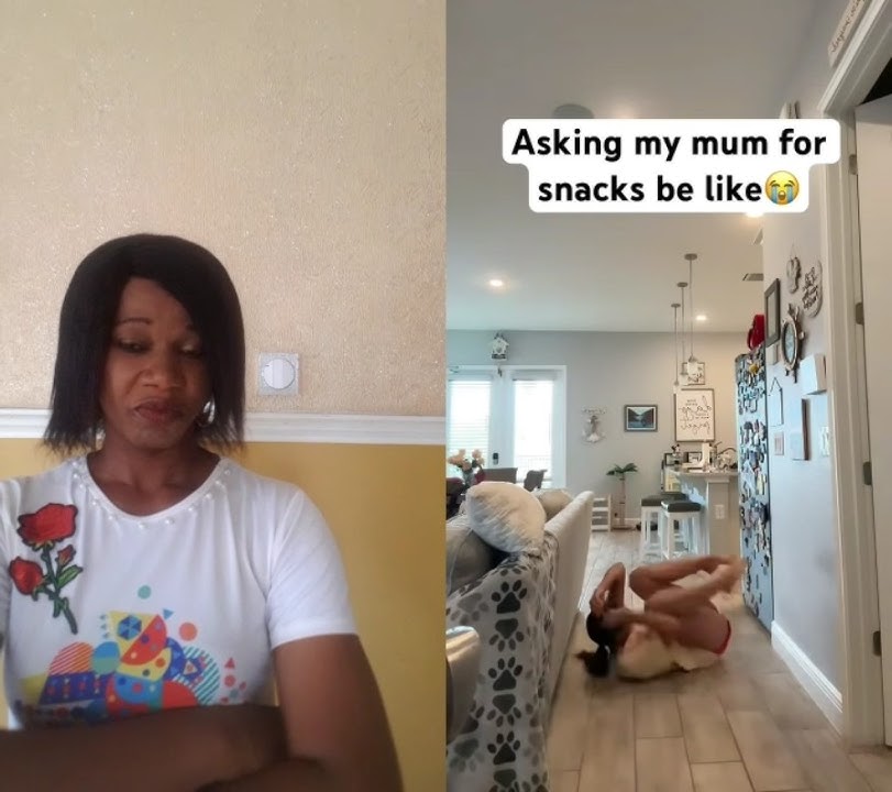 Asking mum for cookies#fyp#trending#funny#relatable#snacks#shorts