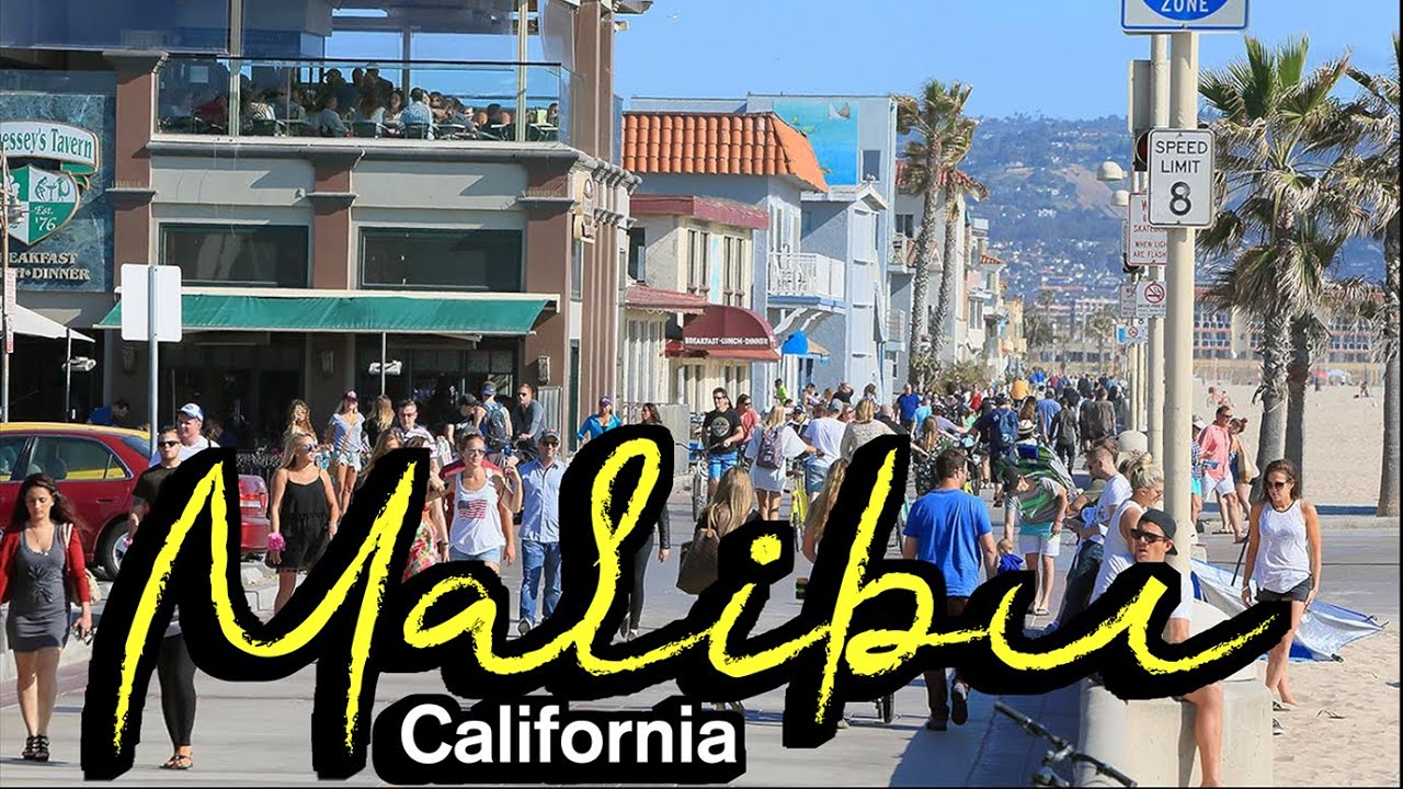 Malibu Walking Tour (Country Mart, Lumberyard, and more) 🇺🇸 LA County, California Travel, [4K HDR]