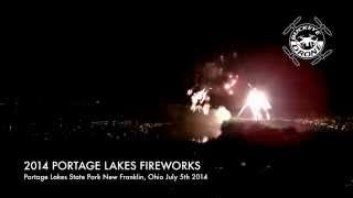 Portage Lakes Fireworks 2014