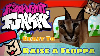 Raise A Funkin Floppa 2.5 || Fnf React To Roblox: Raise A Floppa 2 - Backrooms