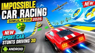 Impossible Car Racing Simulator 2026 🚗 | NEW Sport Car Stunt Driving 3D | Impossible Tracks Gameplay screenshot 5