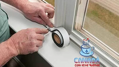 Como diminuir a friagem da janela?