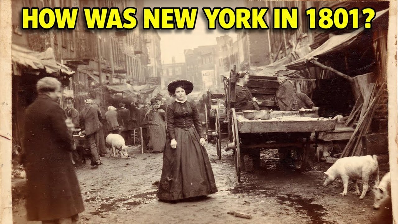 What New York Looked Like In 1801 Will Leave You Speechless Youtube 