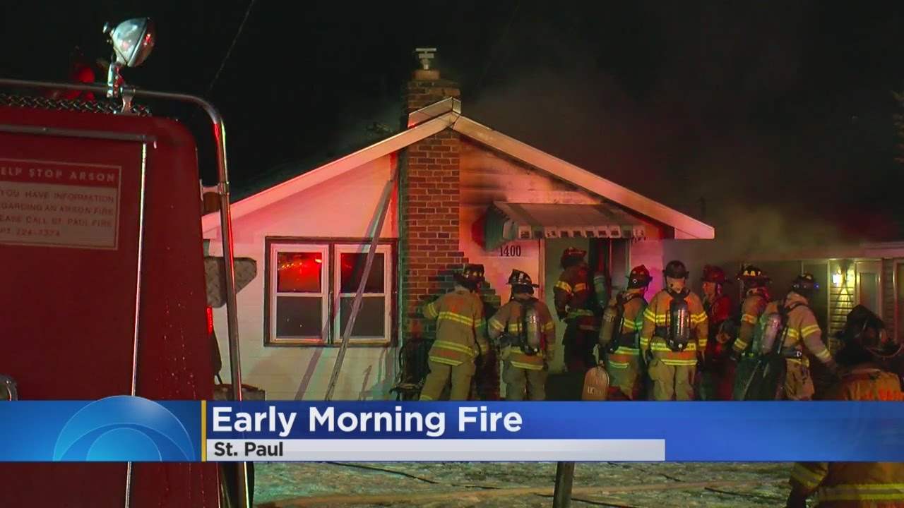 Crews Investigate Cause Of St. Paul House Fire