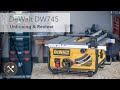 My New Table Saw Unboxing &amp; Review! (DeWalt DW745)