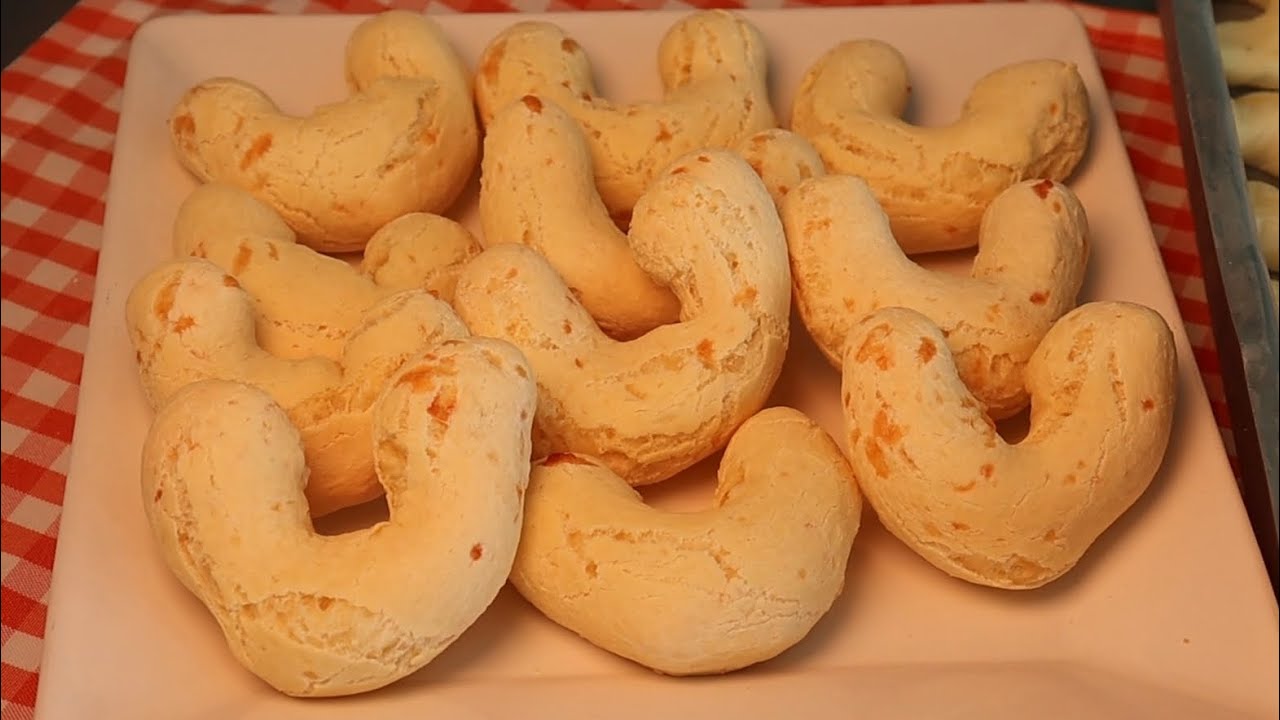 COMO FAZER BISCOITO DE POLVILHO COM QUEIJO - PODE CONGELAR 