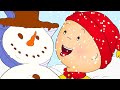 Caillou and the Snowman Cake ★ Funny Animated Caillou | Cartoons for kids | Caillou