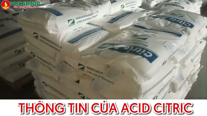 Citric acid là gì mua ở đâu năm 2024