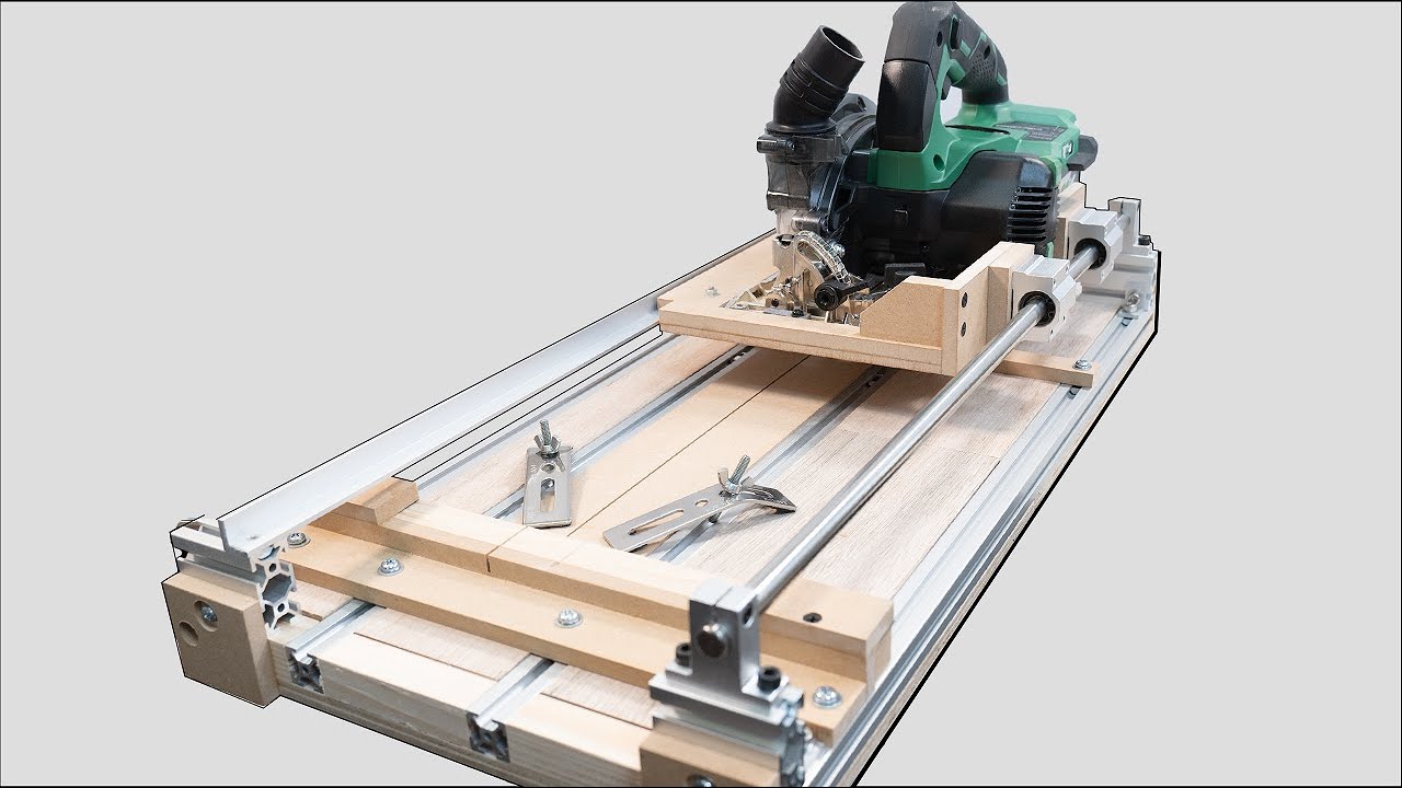 Модернизированная версия направляющей для настольной дисковой пилы