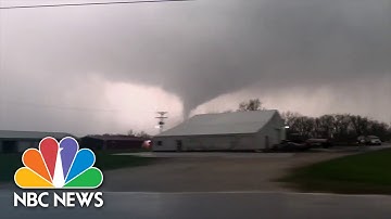Severe storms devastate the Midwest and South