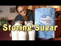 How We Store Sugar For Our Prepper Pantry ~ Easy Long Term Storage!
