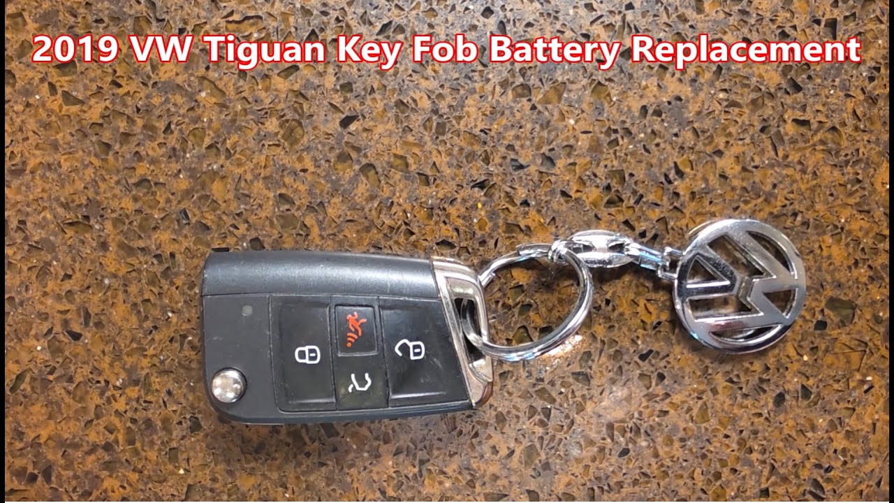 2019 VW Tiguan Key Fob Battery Replacement