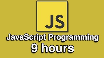 JavaScript Programming All-in-One Tutorial Series (9 HOURS!)