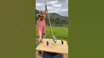 Turning an Angle Grinder Into a Grass Trimmer