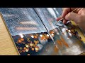 Rainy Day Painting / Acrylic Painting for Beginners / STEP by STEP