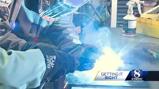 Salinas welder breaks barriers in male-dominated industry while pursing what she loves