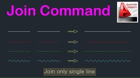 Join Command in AutoCad  II Hindi/Urdu Tutorial