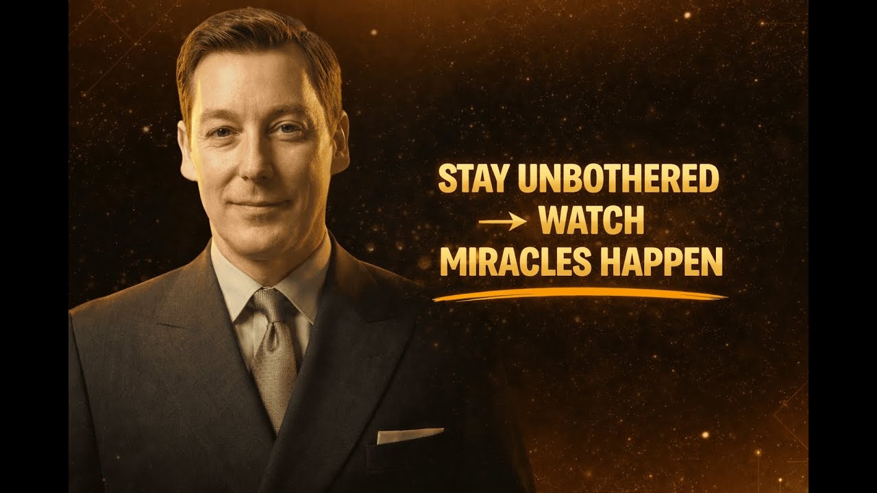STAY UNBOTHERED — AND SEE MIRACLES HAPPEN | Neville Goddard