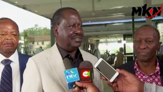 'I HAVE NEVER SAID THAT I WANT TO VIE FOR PRESIDENCY IN 2022!RAILA SHOCKS RUTO AS HE MEETS MT KENYA