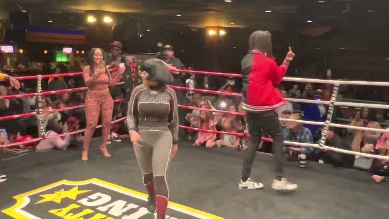Blac Chyna First Performance Celebrity Boxing Atlantic City - Brings Sandra  Denton “Pepa” on Stage!