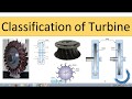 Classification of turbine