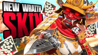 SOLO Wraith 20 KILLS BOMB and 5,500 Damage (New Skin) Apex Legends Gameplay Season 16