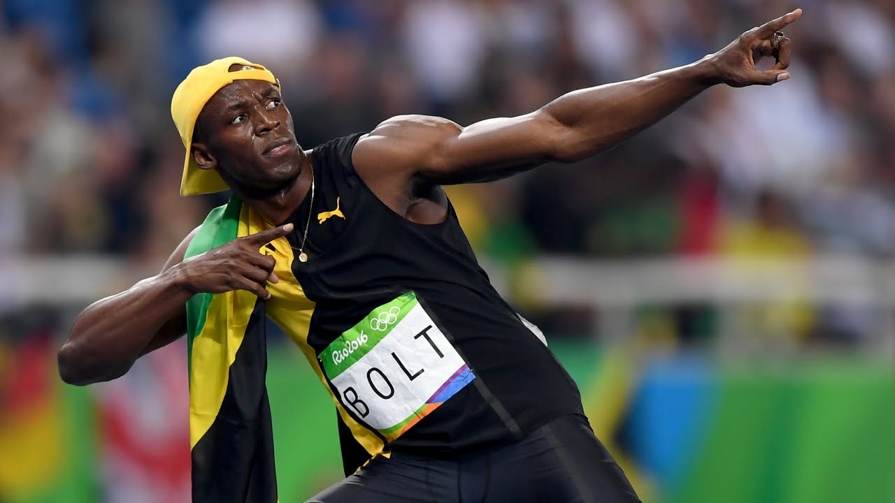 Jamaica Times Newspaper - Usain Bolt files trademarks for 'To the World'  pose