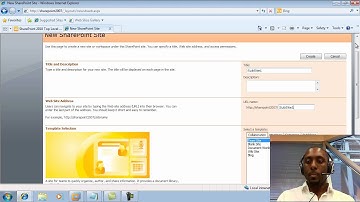 How to create subsites in SharePoint 2010 and 2007