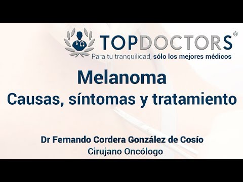 Vídeo: Melanoma: Causas, Síntomas, Estadios Y Diagnóstico De Los Melanomas