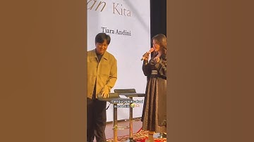 Lagu Pernikahan Kita dinyanyikan secara langsung pertama kali 🤍 #ArsyWidianto #TiaraAndini