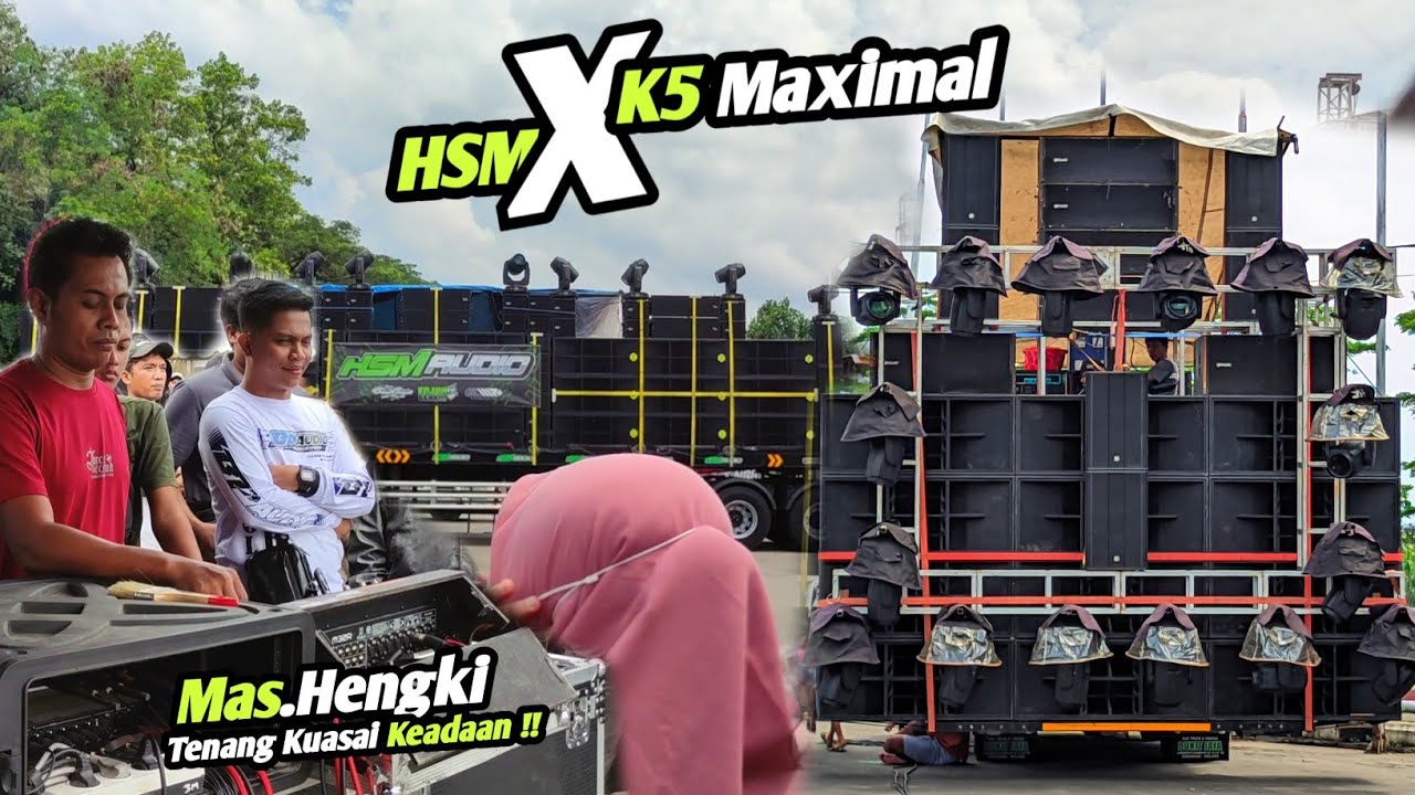 Akhirnya K5 Maximal Dan HSM Bunyi❗ Trailer Vs Truk🔥