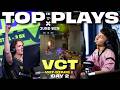 10 minutes of Top VCT Plays of Day #2 |  Valorant VCT 2026 Stage 1