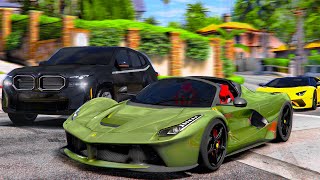 видео: РЕАЛЬНАЯ ЖИЗНЬ В GTA 5 - УГНАЛ У ДОЛЖНИКА FERRARI LaFerrari! ОХРАНА НА BMW XM ГОНИТСЯ ЗА НАМИ 🌊ВОТЕР картинка: РЕАЛЬНАЯ ЖИЗНЬ В GTA 5 - УГНАЛ У ДОЛЖНИКА FERRARI LaFerrari! ОХРАНА НА BMW XM ГОНИТСЯ ЗА НАМИ 🌊ВОТЕР