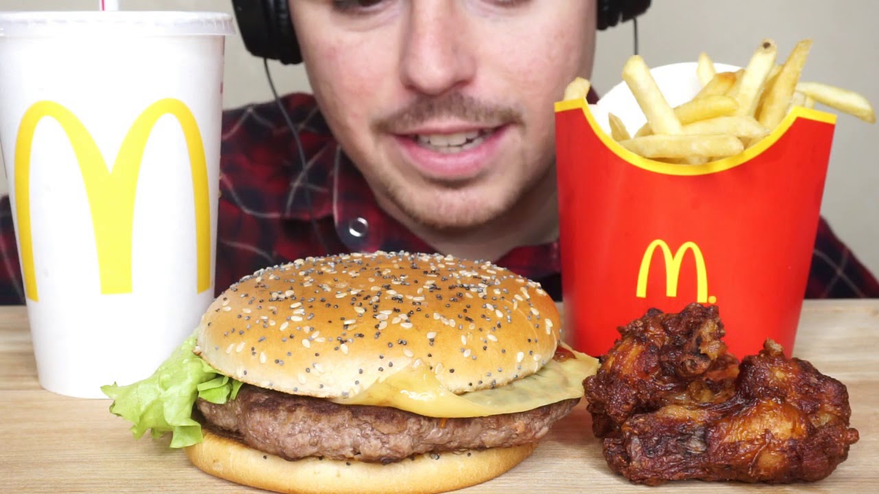 ASMR ITA || Mc DONALD'S MY SELECTION BBQ || JOE BASTIANICH || Mukbang