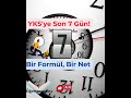 yks&#39;ye son 7 gün #yks #ykstavsiye #matematik #keşfetedüş