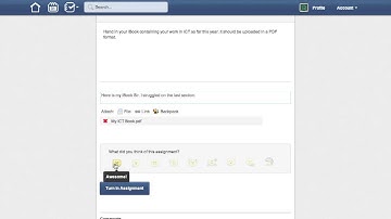 How to submit work in Edmodo