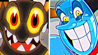 Cuphead - The Chef Saltbaker Vs The Devil Final Bosses Comparison
